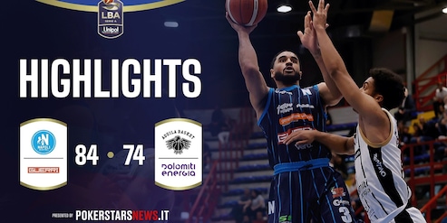 Guerri Napoli - Dolomiti Energia Trentino | PokerstarsNews Highlights Serie A Unipol 2025/2026