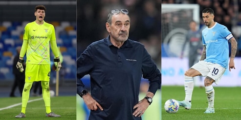 La probabile formazione di Sarri per Lazio-Udinese