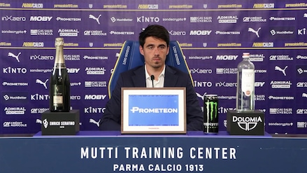 Cuesta: "Vogliamo alzare il livello. Chivu ha costruito basi della salvezza Parma"