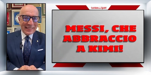 Messi abbraccia Kimi: i Fenomeni riconoscono i Fenomeni