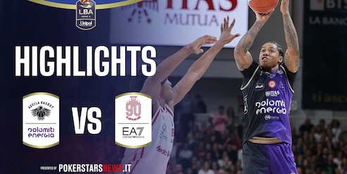 Dolimiti Energia Trentino - EA7 Emporio Armani Milano | PokerstarsNews Highlights Serie A Unipol 2025/2026