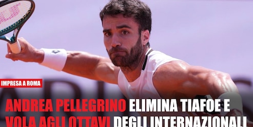 Pellegrino, favola azzurra a Roma