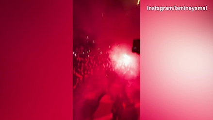 Barca, grande festa in giro per la città per la conquista della Liga