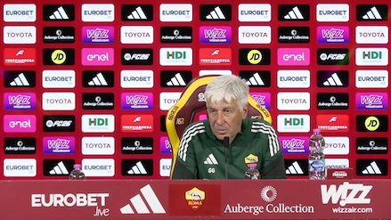 Gasperini scherza su Sarri: "Ah viene? Aveva detto che..."