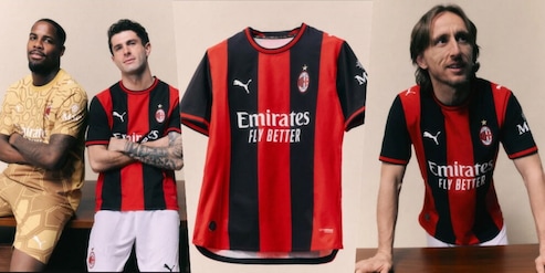 Milan, ecco le foto della nuova maglia per la stagione 2026/27