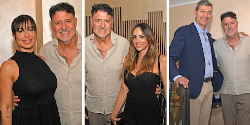 L'ex romanista Scarnecchia apre un ristorante: quanti amici per lui tra chiacchiere e brindisi