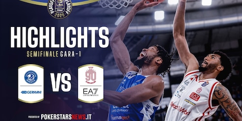 Germani Brescia - EA7 Emporio Armani Milano | PokerstarsNews Highlights Serie A Unipol 2025/2026