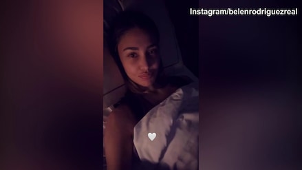 Belen Rodriguez, il ritorno social: breve video dopo il ricovero