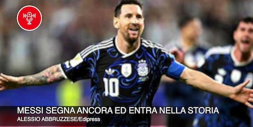 Messi segna ancora ed entra nella storia. Musetti cambia coach