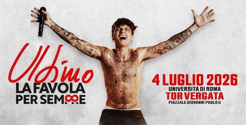 Ultimo a Tor Vergata 4 luglio 2026: scaletta, ultime news, servizi e come arrivare per il concerto dei record
