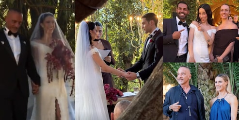 Aurora Ramazzotti e Goffredo Cerza matrimonio, da Michelle Hunziker a Eros e gli ospiti vip, ecco chi c'era
