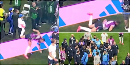 Incredibile Henderson, si fa male durante i festeggiamenti ed esce in barella: Mondiale finito così?