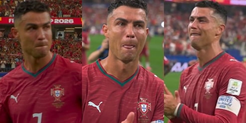 Cristiano Ronaldo non trattiene le lacrime: il suo ultimo Mondiale finisce così, le immagini dal campo