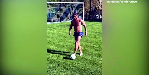 Sergio Ramos: allenamento e fisico scultoreo