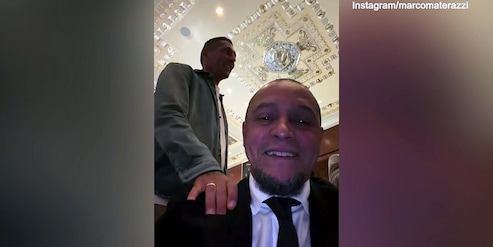 Materazzi, Roberto Carlos e...un ospite d'onore