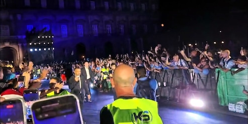 Napoli, la grande festa per il centenario