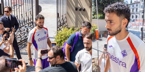 Fiorentina, ecco Joao Mario: l'arrivo a Firenze per le visite mediche