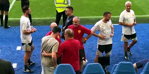 Toh, chi si rivede: Ferguson incontra Gasperini prima di Brighton-Roma