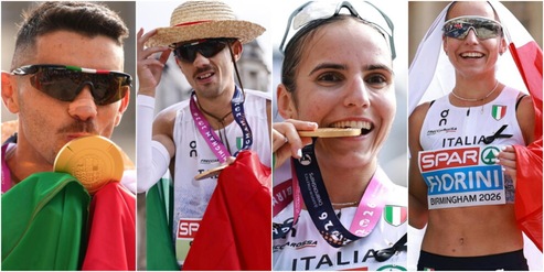 Stano e Fiorini, la straordinaria doppia impresa azzurra agli Europei di atletica: tutte le foto più belle