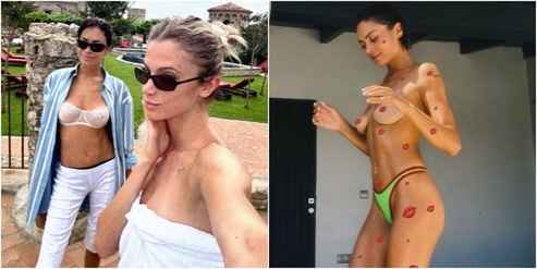 Elodie in topless: la nuova foto super sexy fa impazzire i social