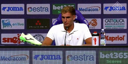 Pellegrino: "La Fiorentina mi ha voluto davvero, accanto a Kean posso crescere"