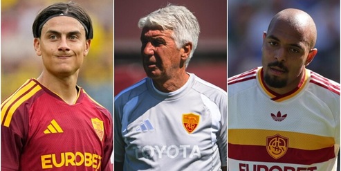 Roma-Fiorentina, la formazione ufficiale di Gasperini