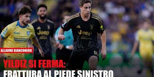 La Juve perde Yildiz