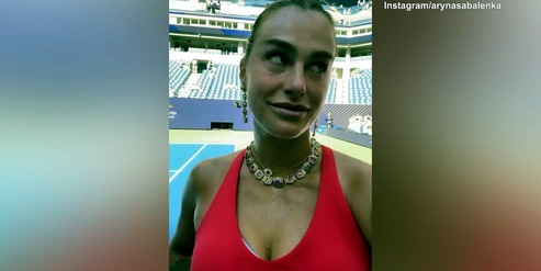 Sabalenka e Djokovic, sorrisi prima del ko in doppio agli Us Open