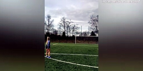 Alisha Lehmann, che classe!