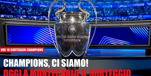 Oggi il sorteggio Champions: tutte le info