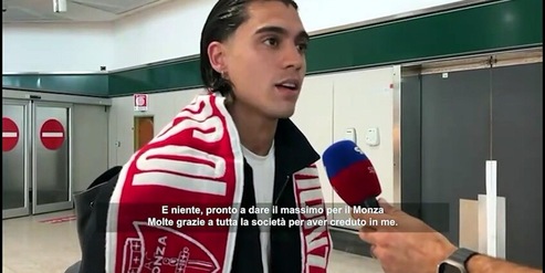 Monza, Zeballos: "Maradona idolo di papà"