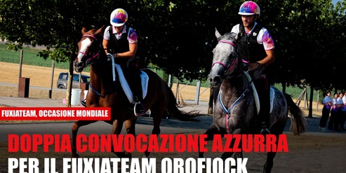 Doppio azzurro al Mondiale per il Fuxiateam Orofiock