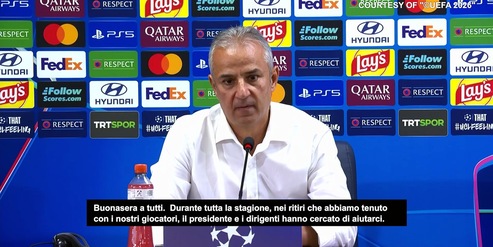 Clamoroso Fenerbahce, l'allenatore Kartal si dimette in conferenza stampa dopo il pareggio contro la Roma