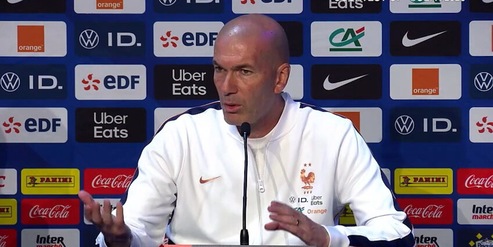 Zidane: "Non mi fido dell'Italia"