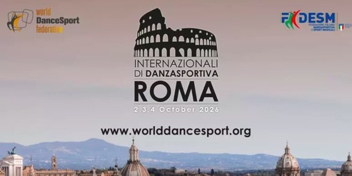 Danza sportiva: a Ostia il GrandSlam, in gara 1.110 atleti da 51 Paesi
