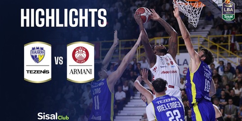 Tezenis Verona - Armani Olimpia Milano | Highlights Serie A SisalClub 2026/27