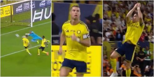 Cristiano Ronaldo subito a segno dopo il caso Portogallo. E nell'esultanza si scatena...