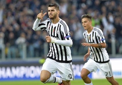 Juve, Morata punta Del Piero e la storia