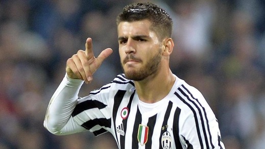 Juve, Morata punta Del Piero e la storia