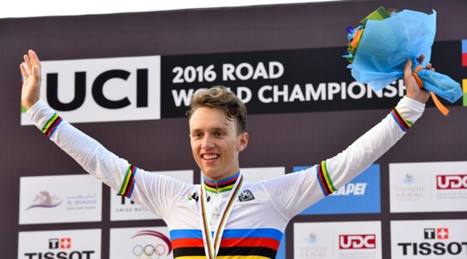 Ciclismo, Mondiali: Egholm vince titolo iridato juniores. Quarto l'azzurro Mozzato