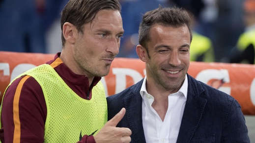Del Piero, frecciata a Spalletti: «Io Totti lo farei giocare»