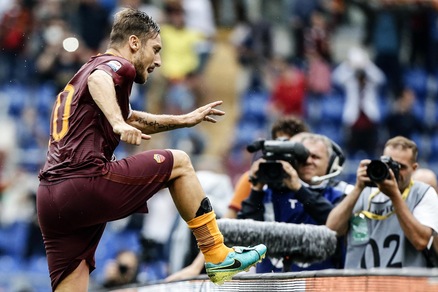Roma-Genoa, per il Totti day cancelli aperti dalle 15.30