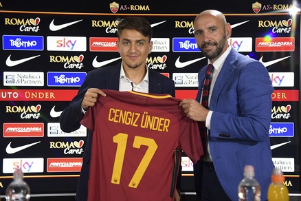 Cengiz Ünder: «Pronto per fare il titolare. Ho visto l'addio di Totti 10 volte»