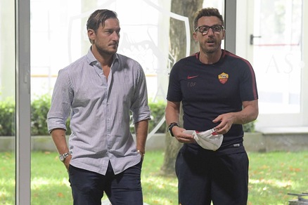 Roma, anche Totti sta con Di Francesco