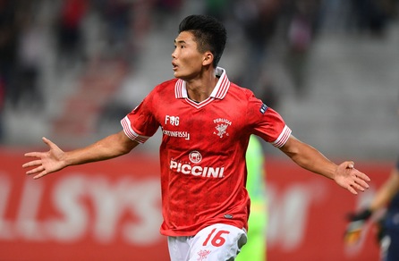 Serie B Perugia, distorsione al ginocchio per Han