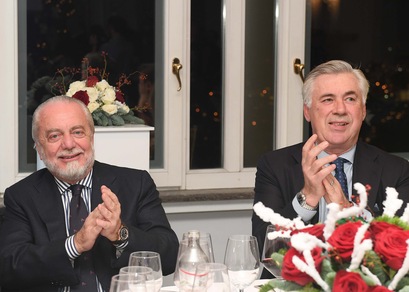 Napoli, ADL ad Ancelotti: "Ti seguiremo con affetto nella tua nuova avventura"