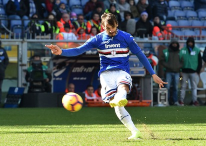 Serie A Sampdoria, out Gabbiadini: l'attaccante fermato dalla febbre
