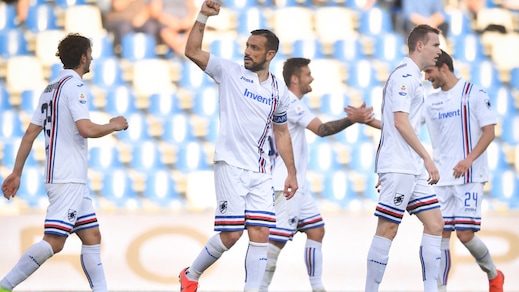 Serie A Sampdoria, Gabbiadini e Quagliarella tornano in gruppo