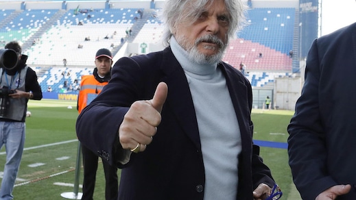 Serie A Sampdoria, Ferrero: «Cessione? Non ho trattato con nessuno»