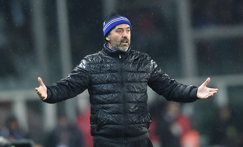 Serie A Sampdoria, Giampaolo: «Roma? Dobbiamo fare appello a tutte le nostre risorse»